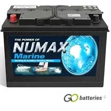 NUMAX Marine Battery 12V 110Ah Dual Purpose (345x173x225mm) | Mallorca ...